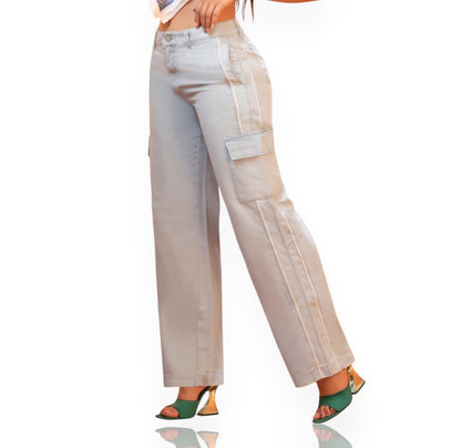 Jean cargo azul baby Ref: 1070