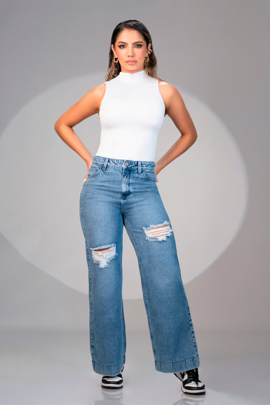 Jean wide leg Ref:1096